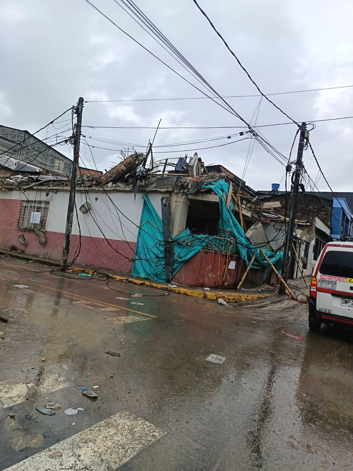 Edificación afectada